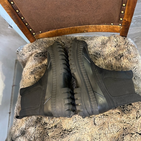 GANNI Outdoor Chelsea Black Designer Boots, Size 40/10 - Picture 7 of 13